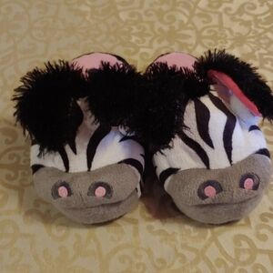 Silly Zebra Slipper Size Small